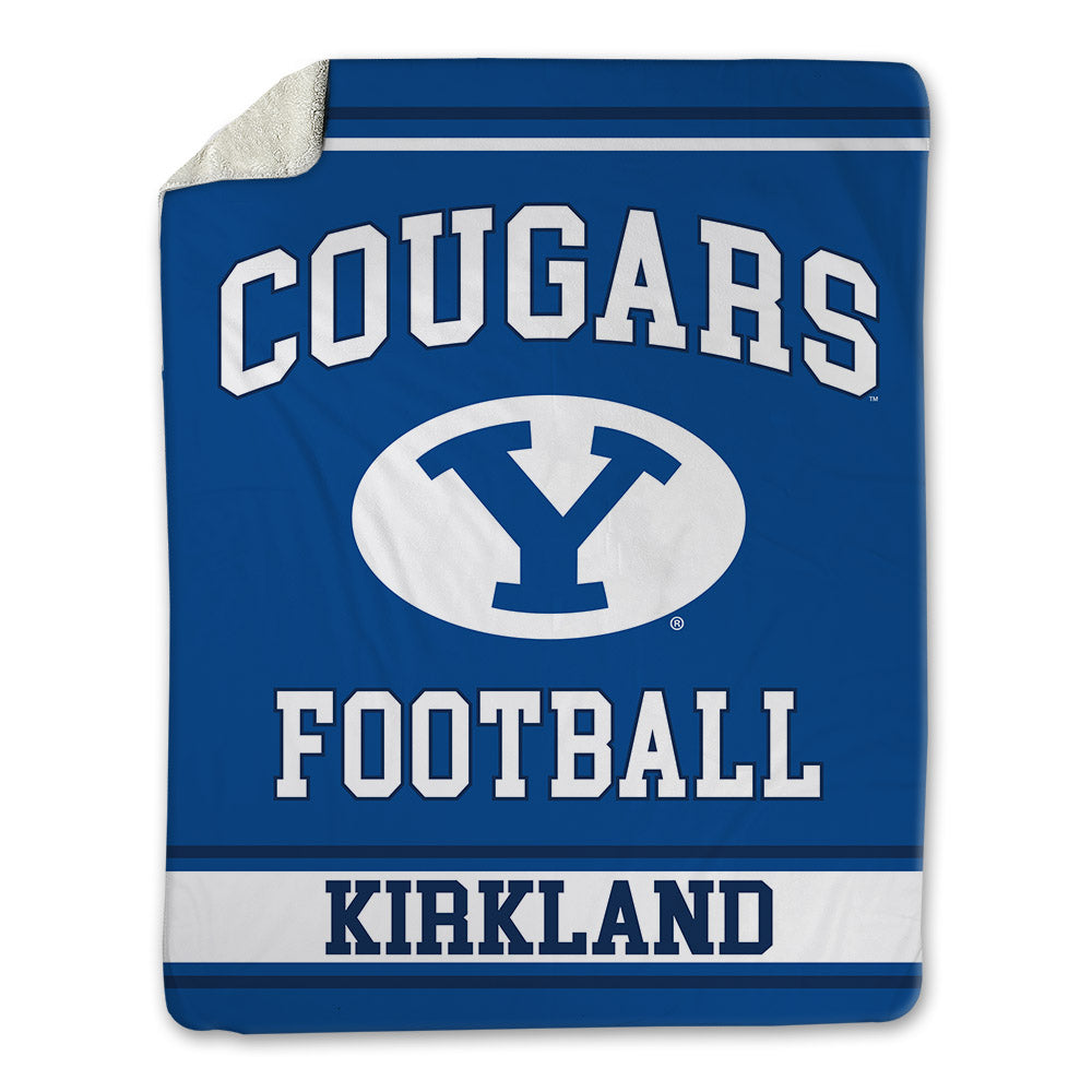 BYU - NCAA Football : Justin Kirkland - Blanket-0