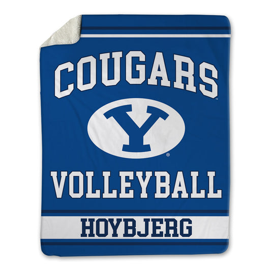 BYU - NCAA Women's Volleyball : Abby Hoybjerg - Blanket-0