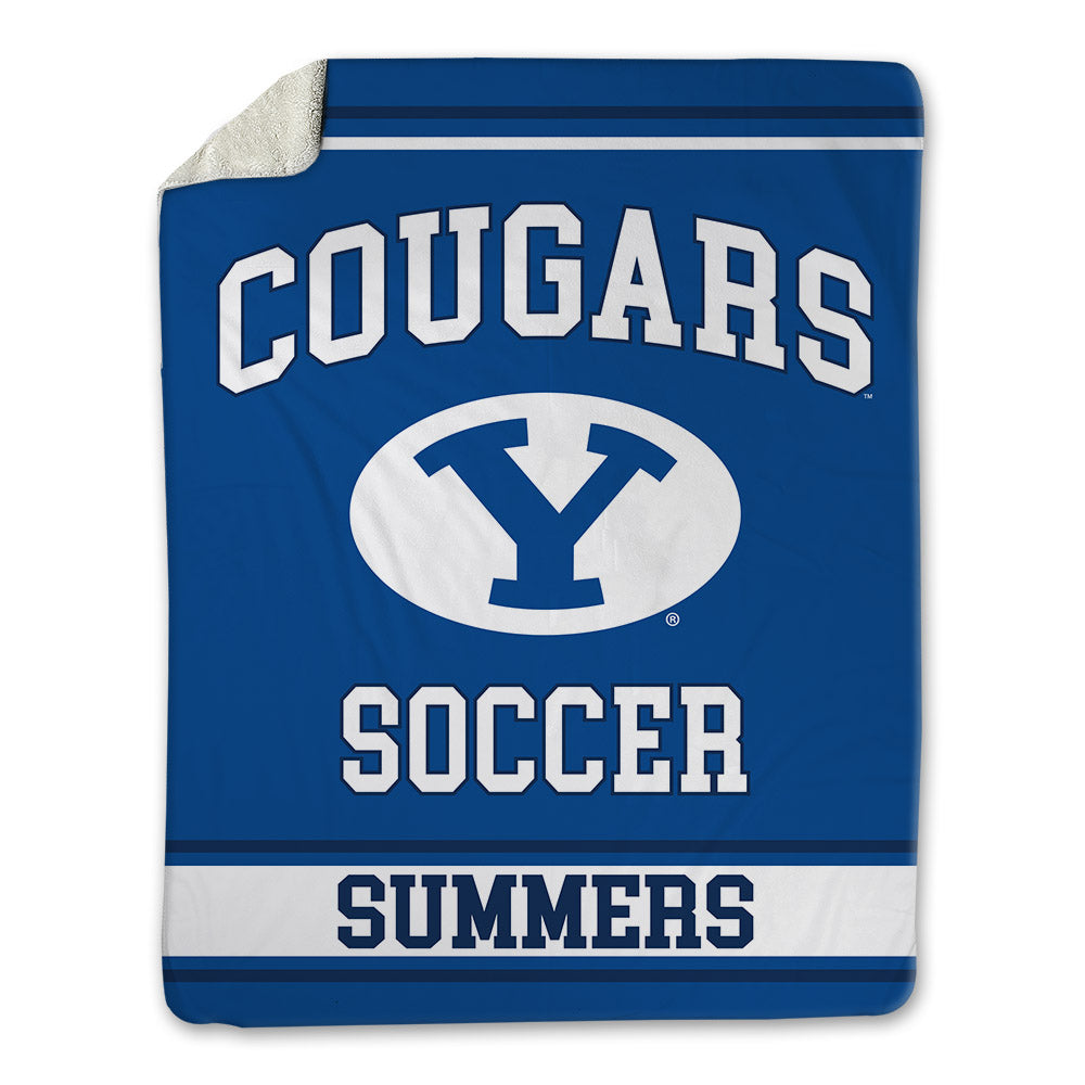 BYU - NCAA Women's Soccer : Mattyn Summers - Blanket-0