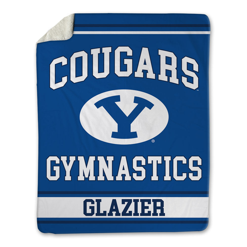 BYU - NCAA Women's Gymnastics : Addilyn Glazier - Blanket-0