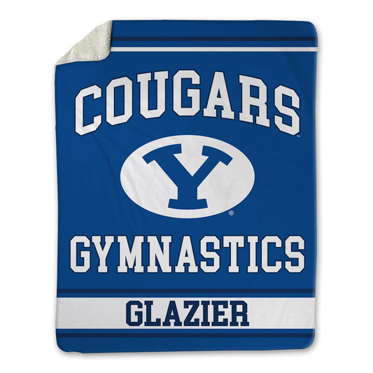 BYU - NCAA Women's Gymnastics : Addilyn Glazier - Blanket-0