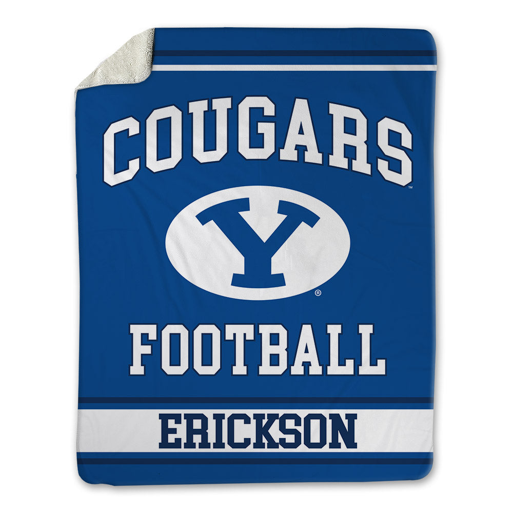 BYU - NCAA Football : Ethan Erickson - Blanket-0