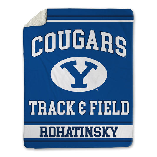 BYU - NCAA Women's Track & Field : Taylor Rohatinsky - Blanket-0