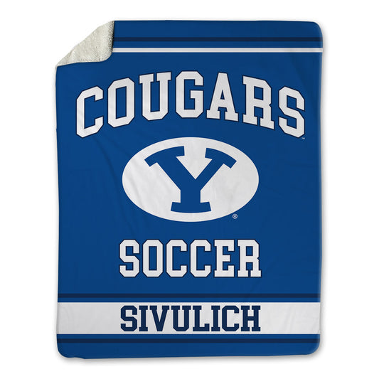 BYU - NCAA Women's Soccer : Sophie Sivulich - Blanket-0