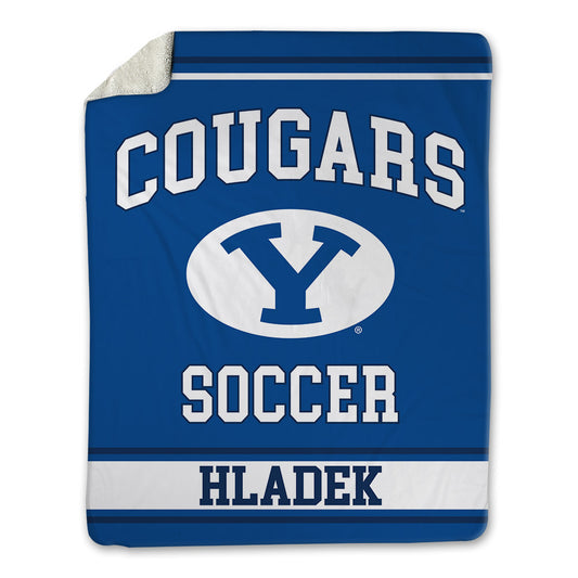 BYU - NCAA Women's Soccer : Ruby Hladek - Blanket-0