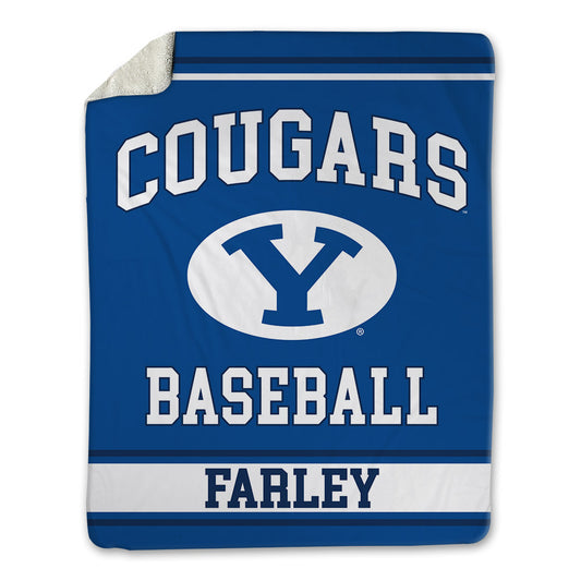 BYU - NCAA Baseball : Ziegen Farley - Blanket-0