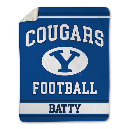 BYU - NCAA Football : Tyler Batty - Blanket-0