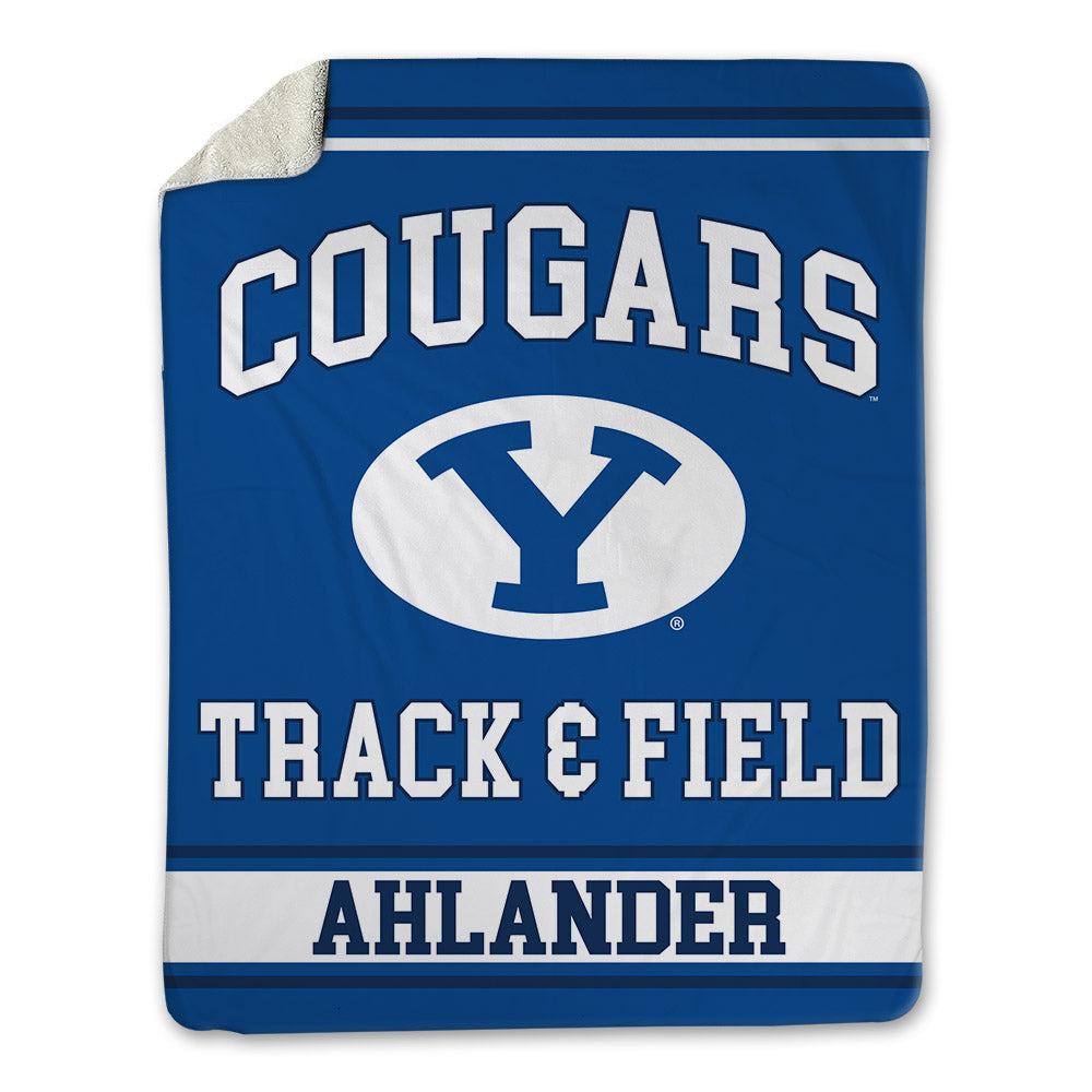 BYU - NCAA Women's Track & Field : Berklie Ahlander - Blanket-0