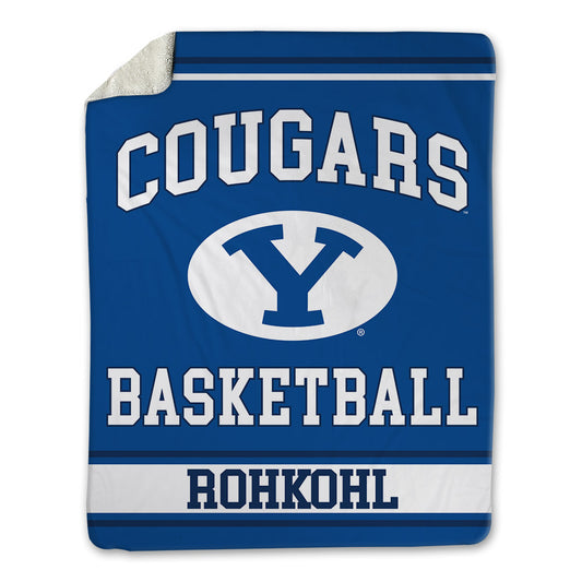 BYU - NCAA Women's Basketball : Lara Rohkohl - Blanket-0