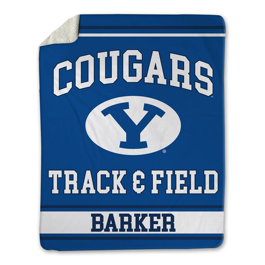 BYU - NCAA Women's Track & Field : Cortnie Barker - Blanket-0