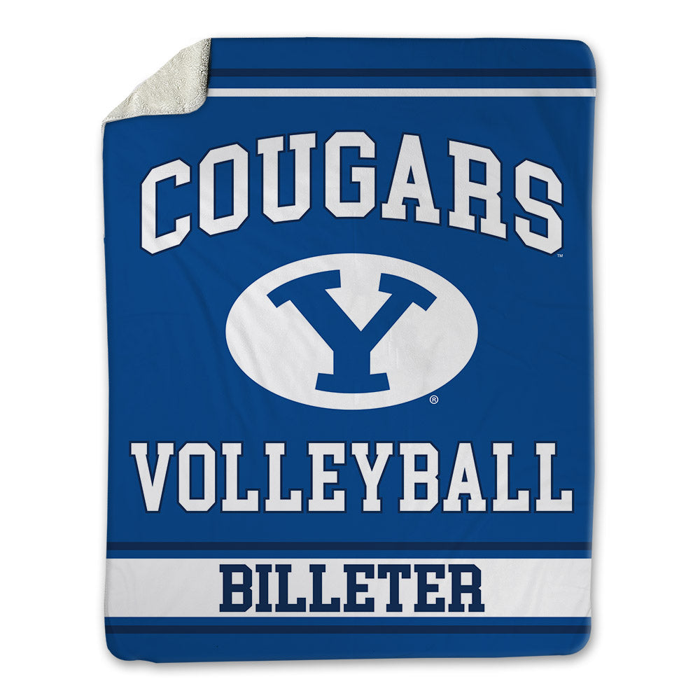 BYU - NCAA Women's Volleyball : Hannah Billeter - Blanket-0