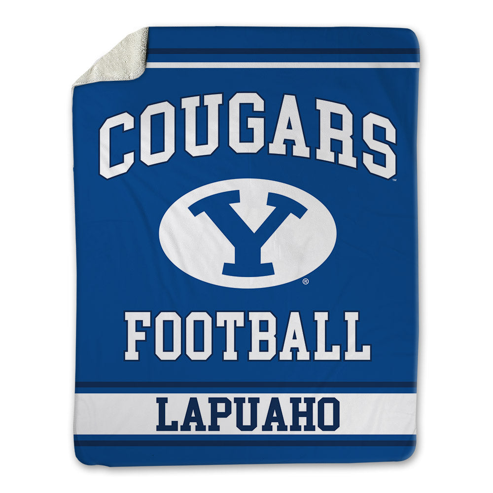 BYU - NCAA Football : Weylin Lapuaho - Blanket-0