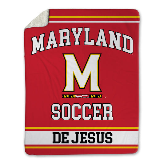 Maryland - NCAA Men's Soccer : Matias De Jesus - Blanket-0