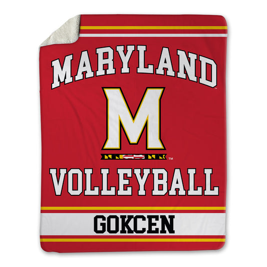 Maryland - NCAA Women's Volleyball : Duru Gokcen - Blanket-0