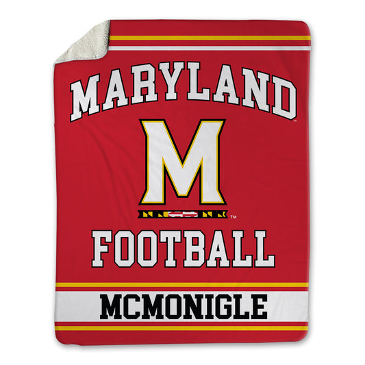 Maryland - NCAA Football : Michael McMonigle - Blanket-0