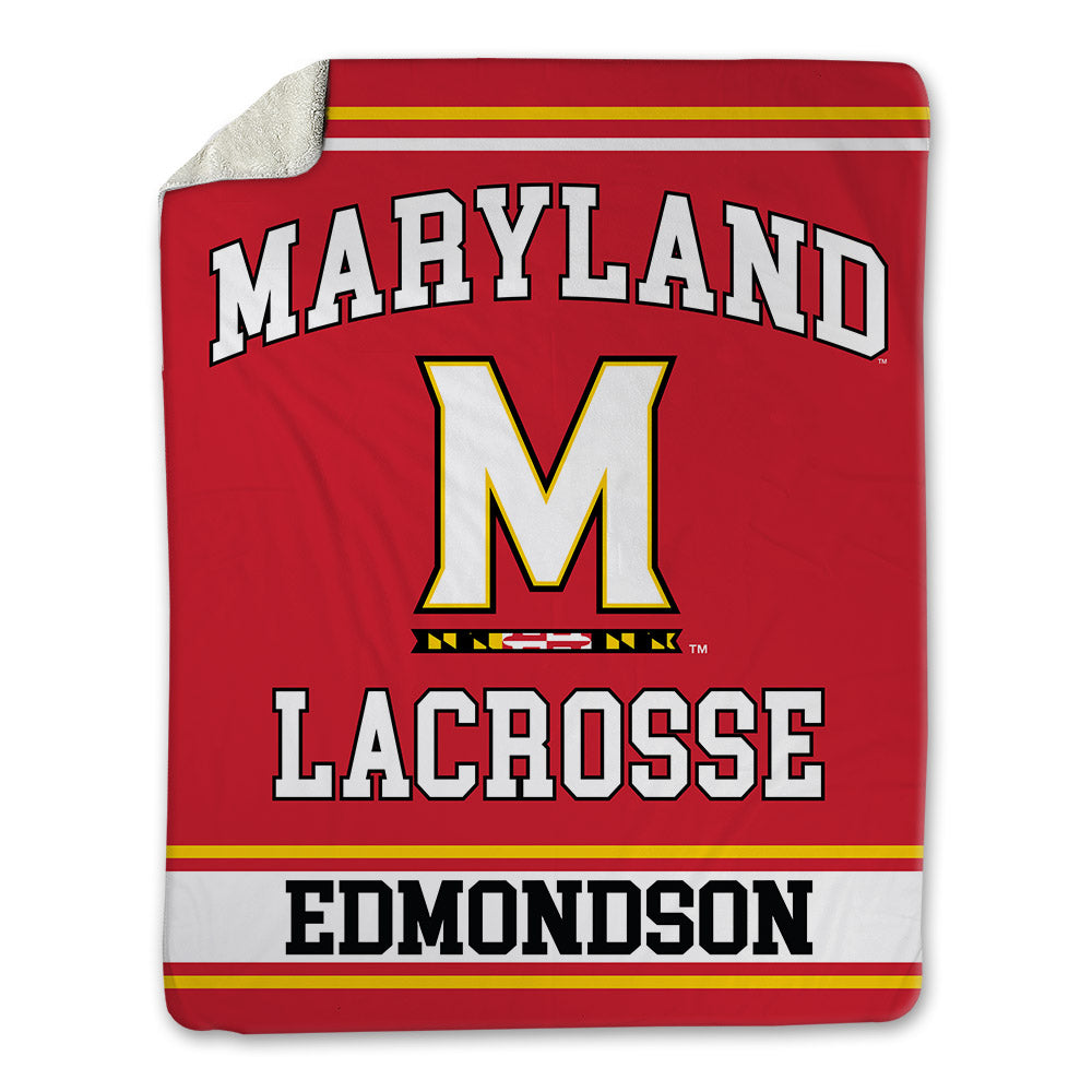 Maryland - NCAA Women's Lacrosse : Kori Edmondson - Blanket-0