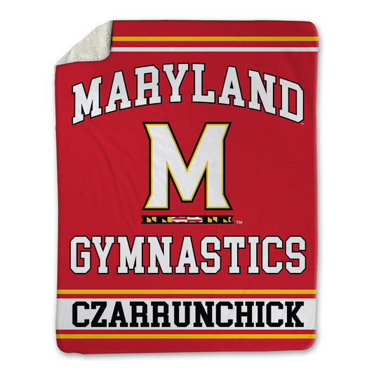 Maryland - NCAA Women's Gymnastics : Alexis Czarrunchick - Blanket-0