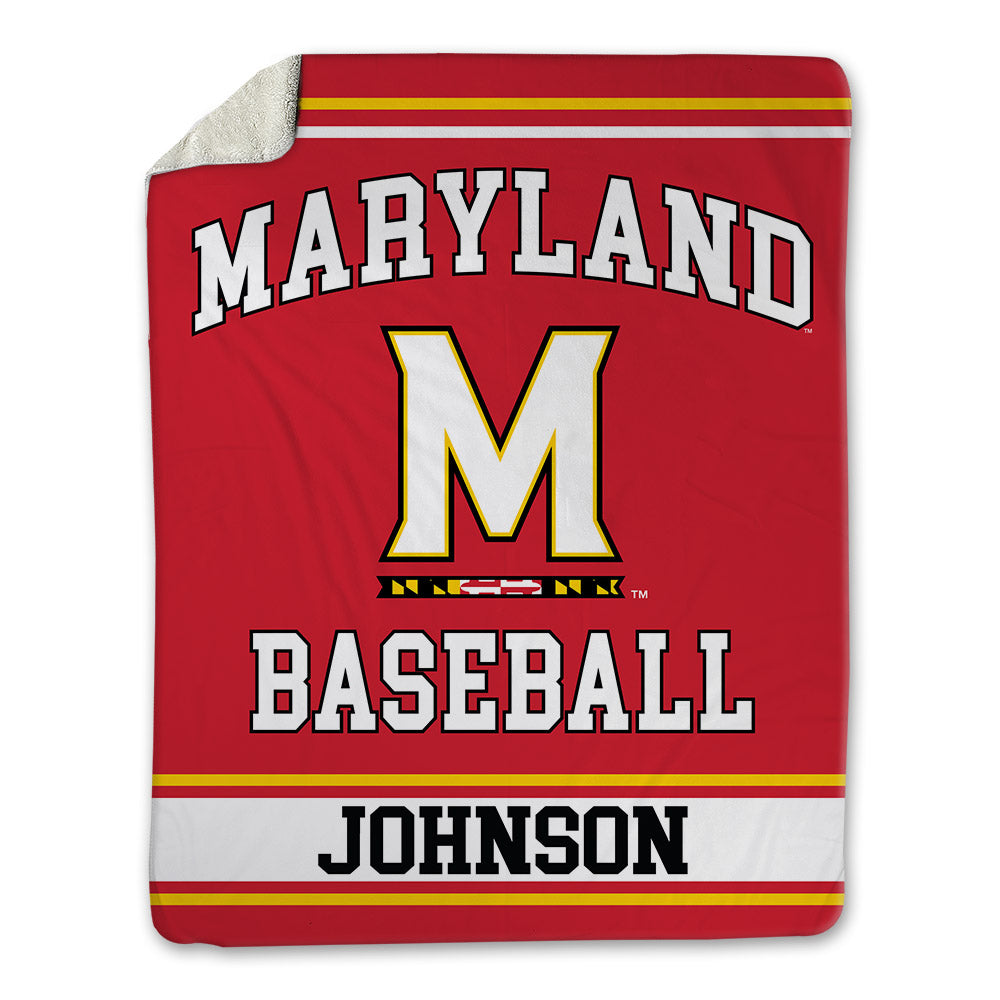 Maryland - NCAA Baseball : Andrew Johnson - Blanket-0