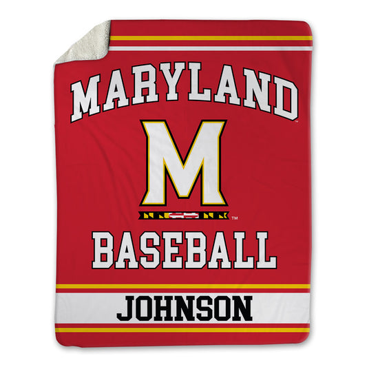 Maryland - NCAA Baseball : Andrew Johnson - Blanket-0