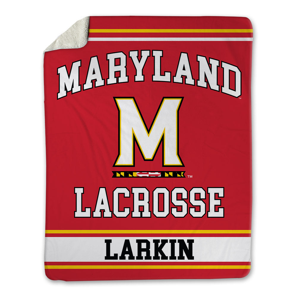 Maryland - NCAA Men's Lacrosse : Adam Larkin - Blanket-0