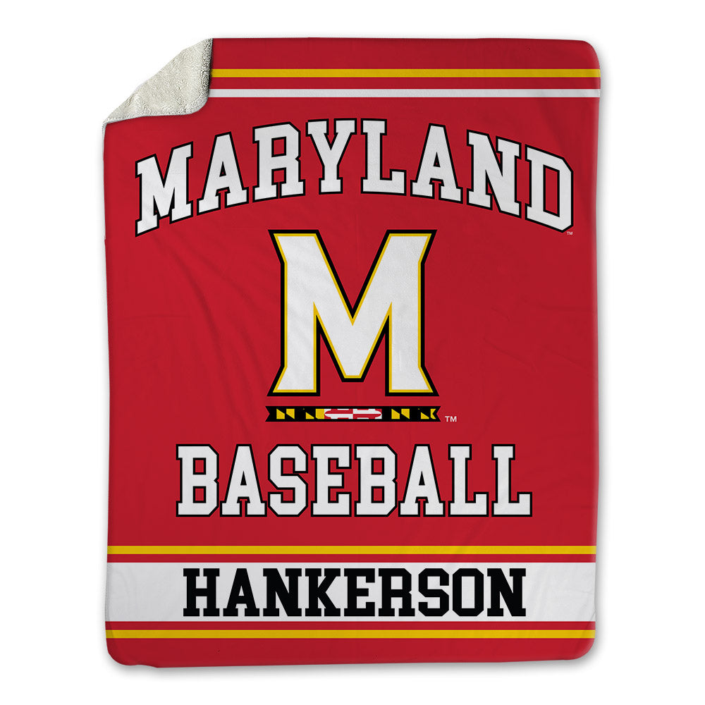 Maryland - NCAA Baseball : EJ Hankerson - Blanket-0