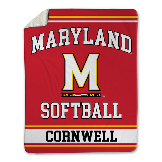 Maryland - NCAA Softball : Caitlyn Cornwell - Blanket-0