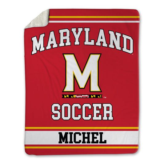 Maryland - NCAA Men's Soccer : Jameson Michel - Blanket-0