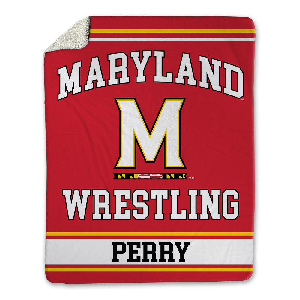 Maryland - NCAA Wrestling : Nathan Perry - Blanket-0