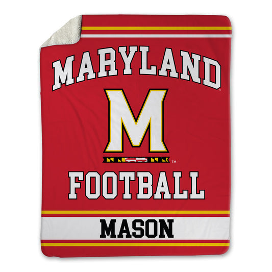 Maryland - NCAA Football : Eli Mason - Blanket-0