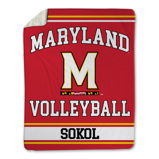 Maryland - NCAA Women's Volleyball : Annika Sokol - Blanket-0