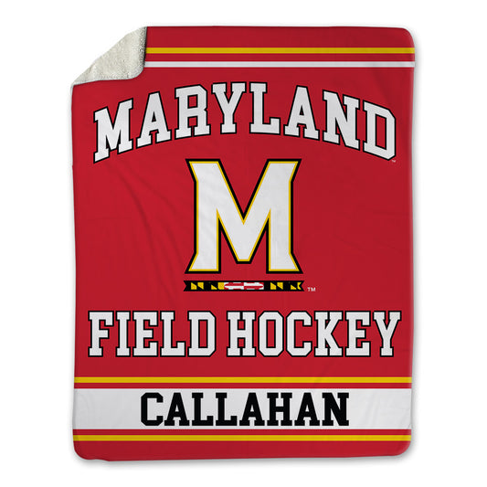 Maryland - NCAA Women's Field Hockey : Erin Callahan - Blanket-0