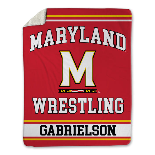 Maryland - NCAA Wrestling : Clayton Gabrielson - Blanket-0