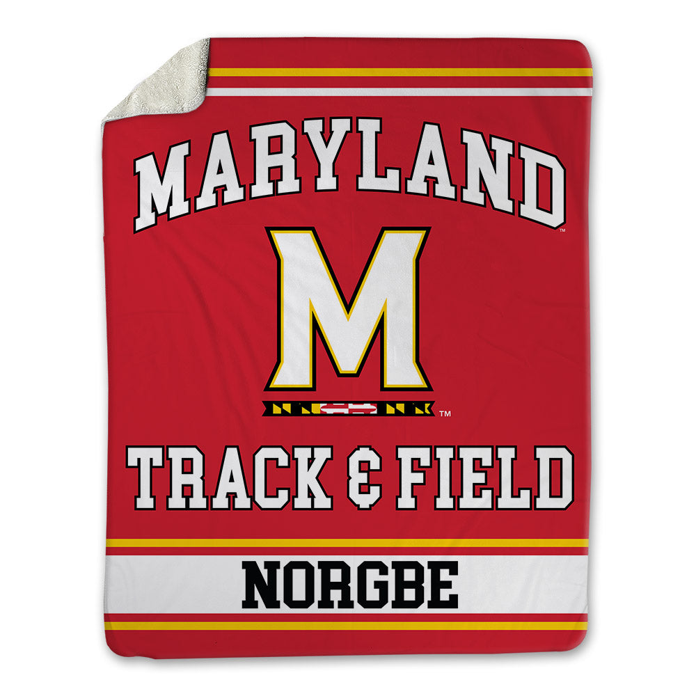 Maryland - NCAA Men's Track & Field : Gerald Norgbe - Blanket-0
