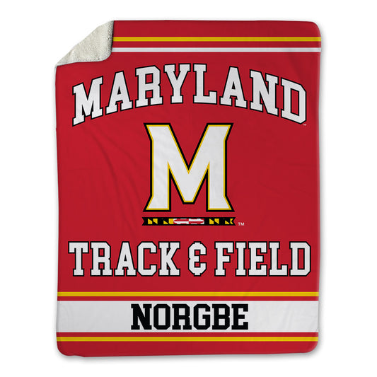 Maryland - NCAA Men's Track & Field : Gerald Norgbe - Blanket-0