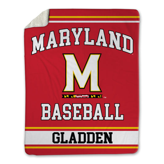Maryland - NCAA Baseball : james gladden - Blanket-0