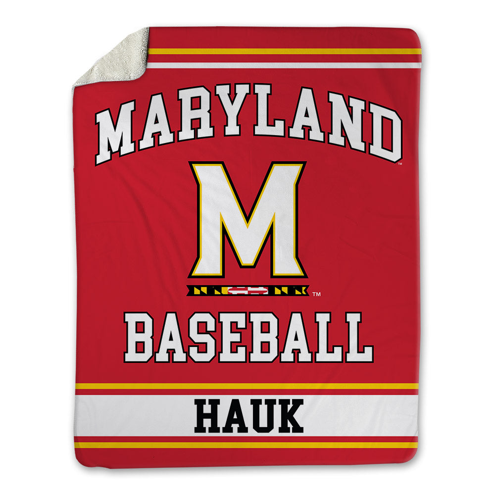 Maryland - NCAA Baseball : Jacob Hauk - Blanket-0