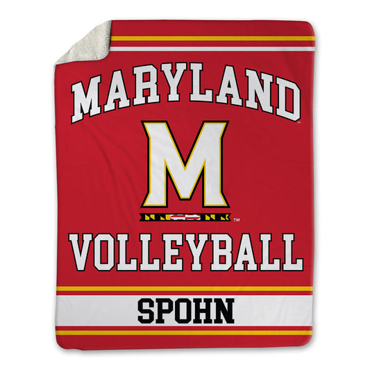 Maryland - NCAA Women's Volleyball : Jonna Spohn - Blanket-0