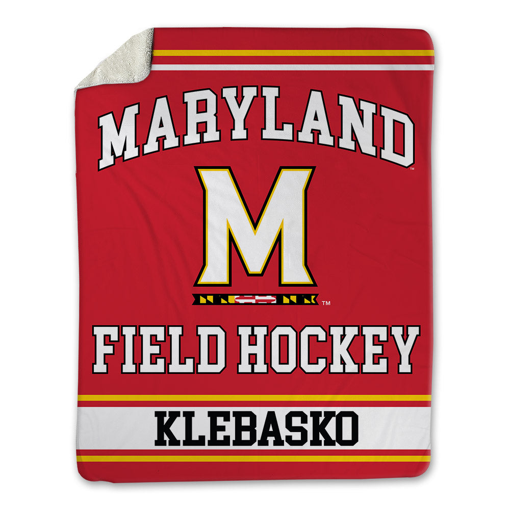 Maryland - NCAA Women's Field Hockey : Alyssa Klebasko - Blanket-0
