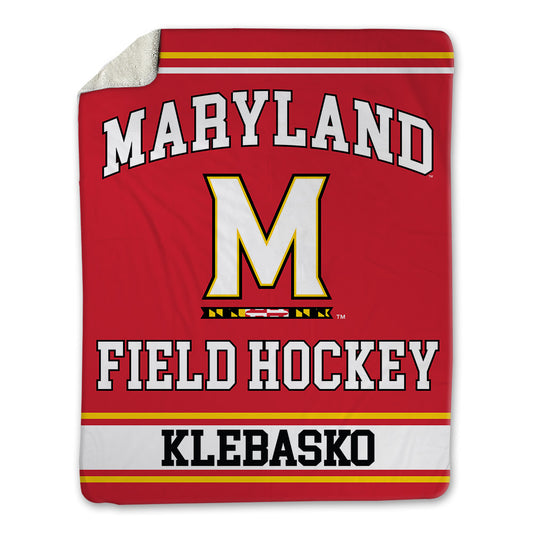 Maryland - NCAA Women's Field Hockey : Alyssa Klebasko - Blanket-0