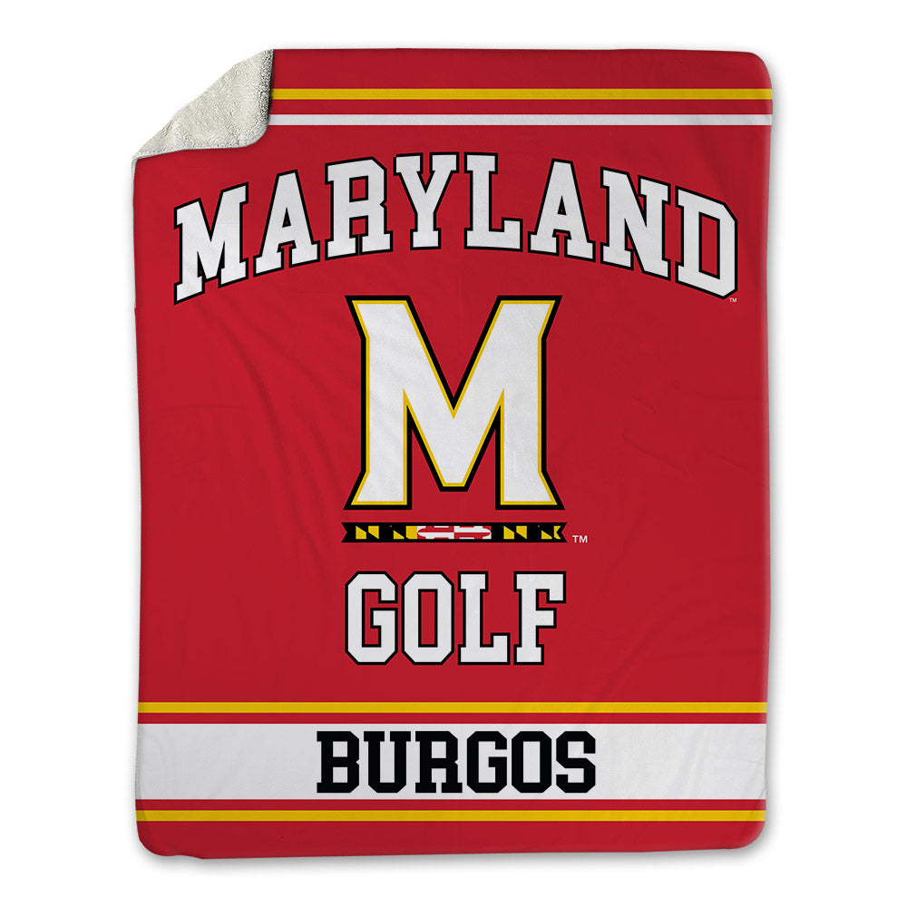 Maryland - NCAA Women's Golf : Daniela Burgos - Blanket-0