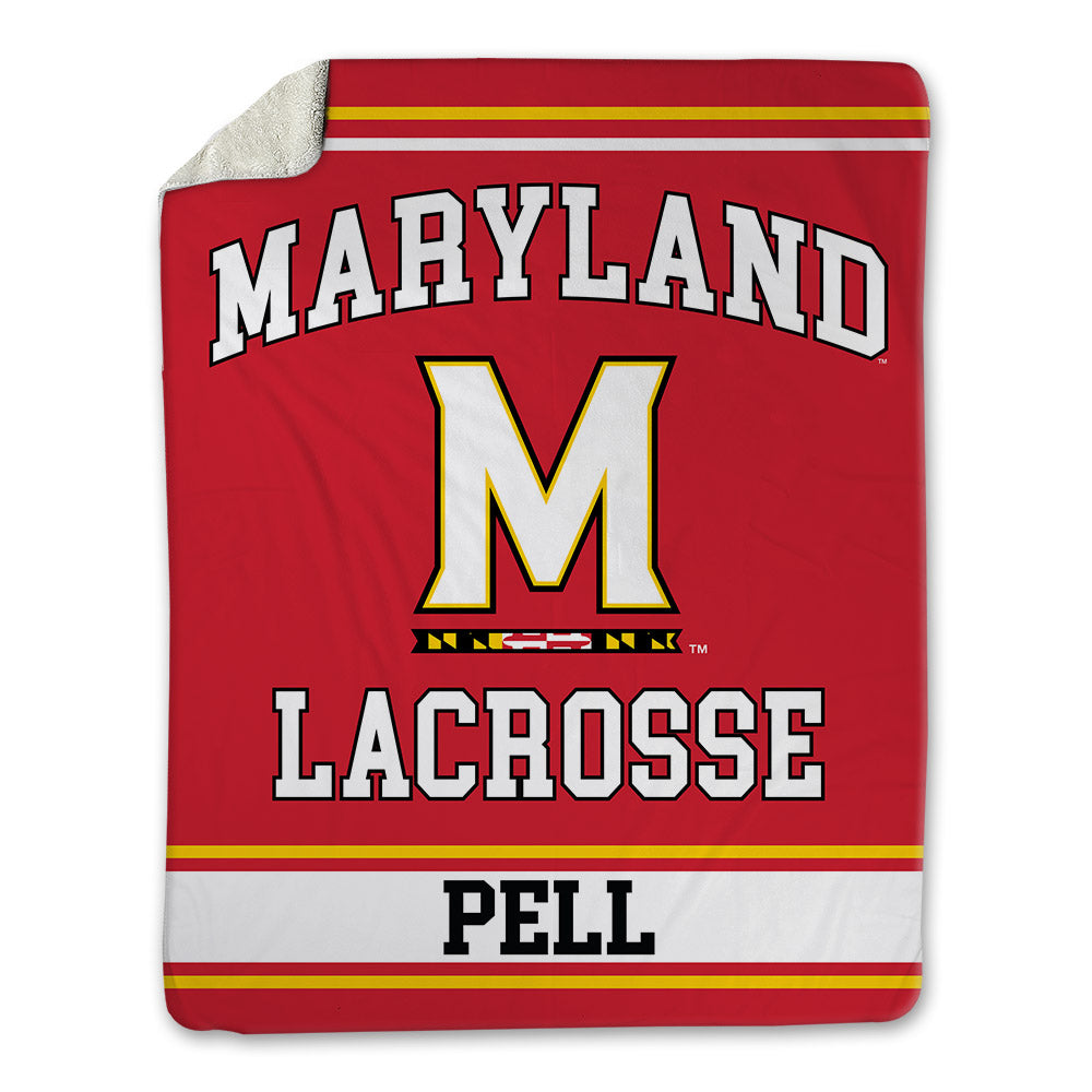Maryland - NCAA Women's Lacrosse : Celia Pell - Blanket-0