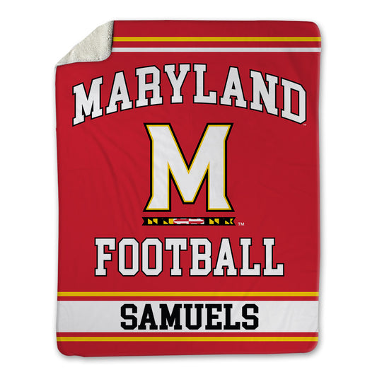 Maryland - NCAA Football : DJ Samuels - Blanket-0