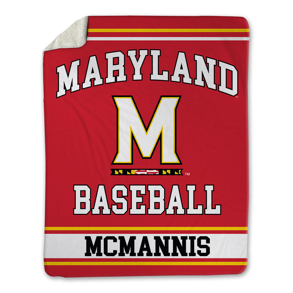 Maryland - NCAA Baseball : Joey McMannis - Blanket-0