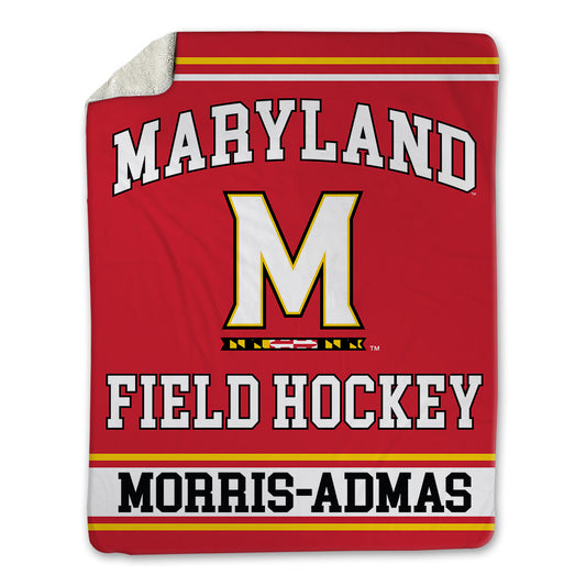 Maryland - NCAA Women's Field Hockey : Ericka Morris-Admas - Blanket-0