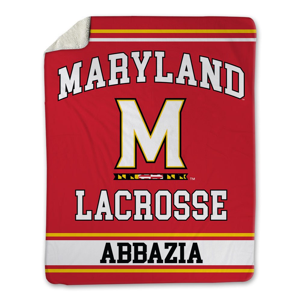 Maryland - NCAA Women's Lacrosse : Emma Abbazia - Blanket-0