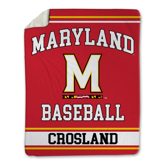 Maryland - NCAA Baseball : Jordan Crosland - Blanket-0