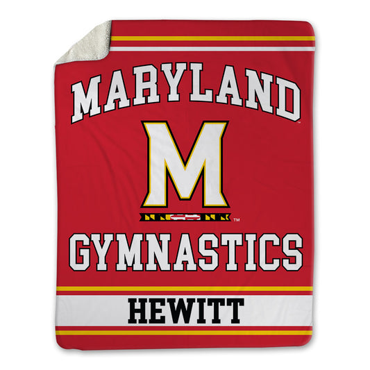 Maryland - NCAA Women's Gymnastics : Addie Hewitt - Blanket-0