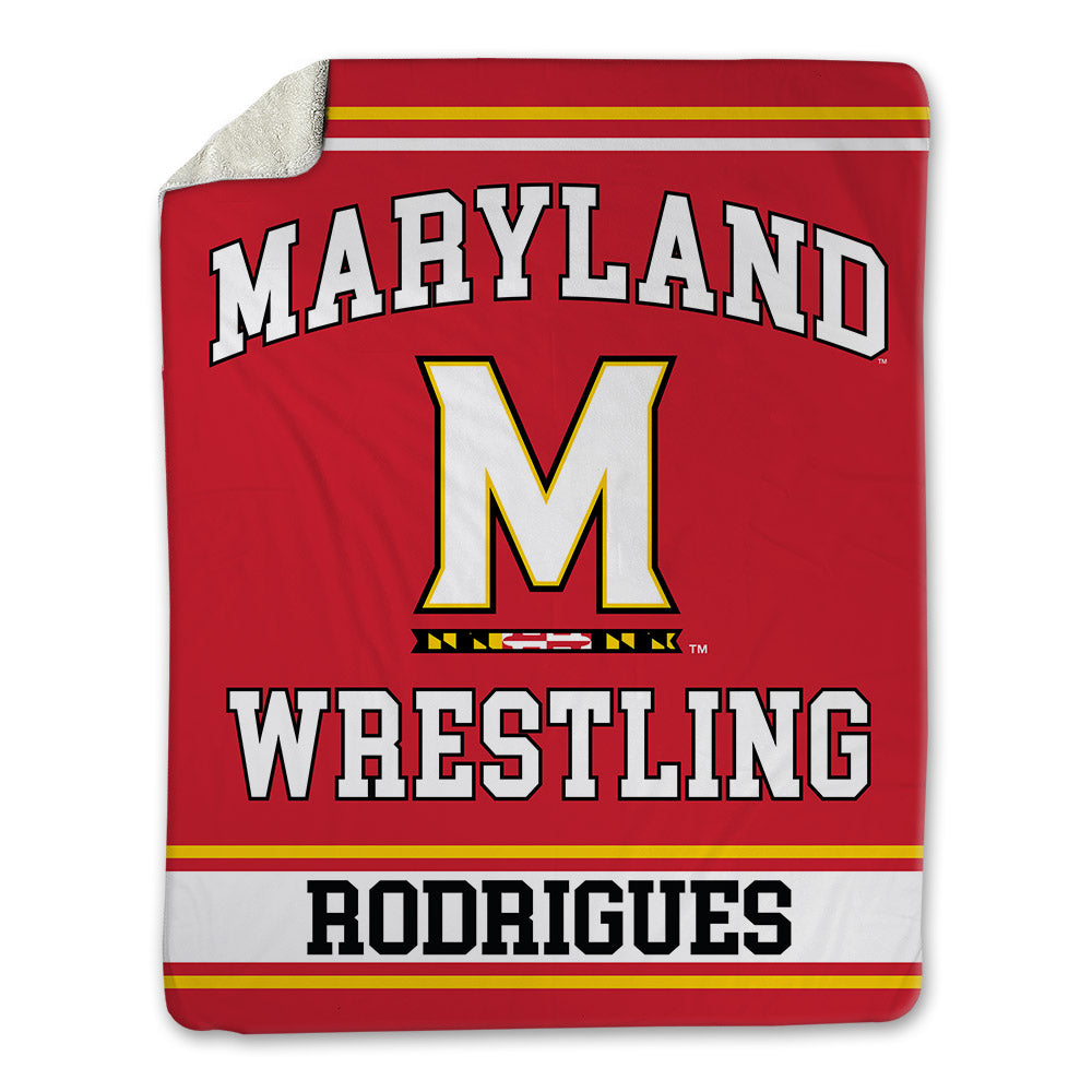 Maryland - NCAA Wrestling : AJ Rodrigues - Blanket-0