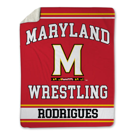 Maryland - NCAA Wrestling : AJ Rodrigues - Blanket-0