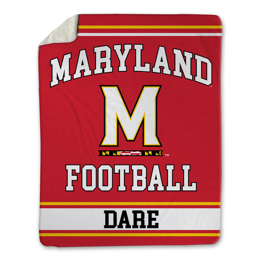 Maryland - NCAA Football : Akindele Dare - Blanket-0